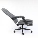 Executive Chair with Footrest Anji Manufactures Comfortable PU Leather Swivel