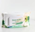 Customized private label compressed wet towels Disposable push cleaning plastic