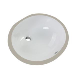 China White Black Ada Bathroom Sink Wall Hung Cupc Oval Nominal Glazed Inside factory