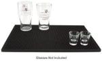 BM-003 Professional Disposable Netting 18"" Service Rubber Mat X12 Bar Beer Bar