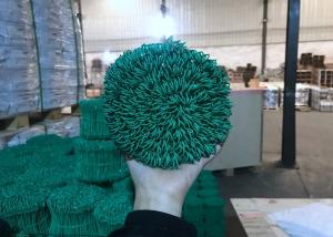 China Green Yellow 24&quot; 2mm Q235 Tie Wire For Steel Reinforcement factory