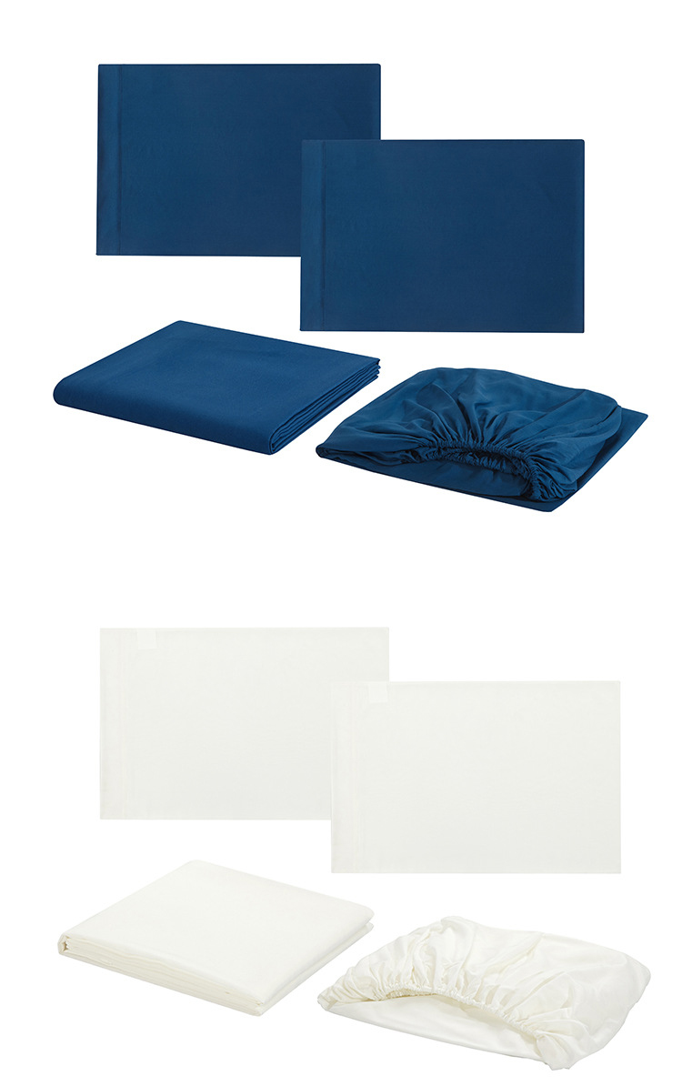 Rotary Screen Printing Soft Microfiber Fabric Bedding Set 2PCS Per Set for Your Bedroom