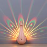 Novelty gifts product Peacock projection lamp, funny and attractive attractive