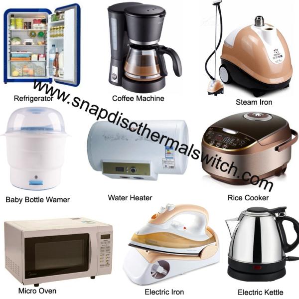 100 Deg C Thermal Snap Switch KSD301 250V 10A For Ventilation Systems Temperature Control