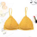 Seamless Sexy Underwear Bra Panty Sets V Solid Nylon Spandex Nylon