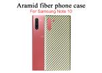 Yellow Matte Twill Aramid Samsung Note 10 Waterproof Case