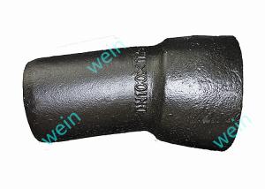 China Di Fittings Socket Spigot 11.25 Degree Bend Bitumen / Epoxy External Coating factory
