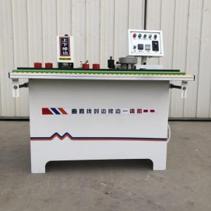 China Woodworking Manual Edge Banding Machine With Solid Wood Corner Rounding factory