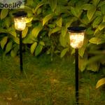 UKCA Solar Garden Lamps Decorative Waterproof Monocrystalline Silicon