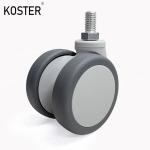 4 Inch TPR Swivel Caster Wheel ISO 9001 With 350kg Maximum Load