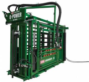 China Double Squeeze Cattle Chute factory