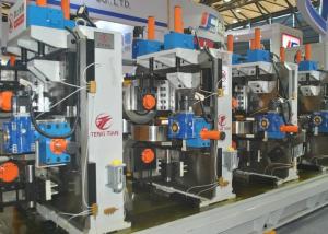 China 130 X 5 Mm Automatic Tube Mill Square Steel Welded Pipe Making Machine factory