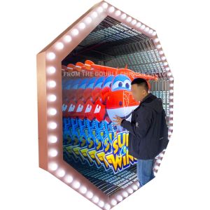 3D Magic Multicolor Thousand Layer Abyssal Neon Mirror Infinity Yes Support