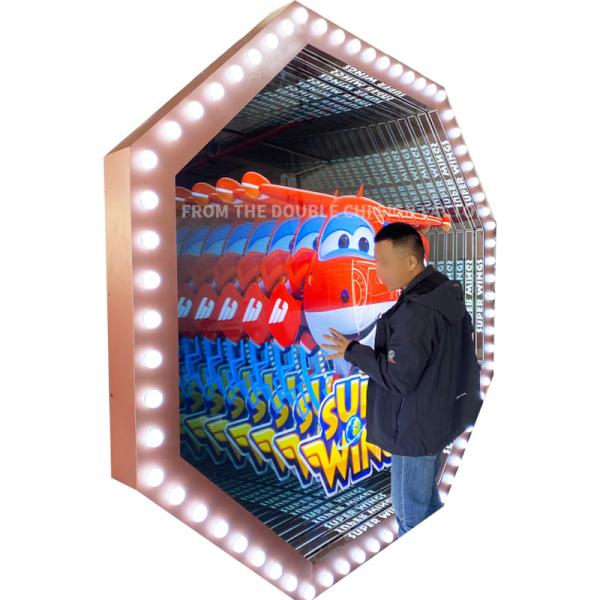 3D Magic Multicolor Thousand Layer Abyssal Neon Mirror Infinity Yes Support