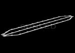 40 inch Samsung LED TV Backlight , LED Strip Lights Around TV Irregular Type