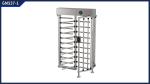304 Stainless Steel Full Height Turnstile Gate with RFID QR reader