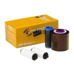 800077-742 Zebra YMCKO Ribbon 750 Images for ZXP 7 Series Printer Black Print