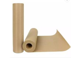 China Brown Kraft Wrapping Paper 85gsm 100% Recycled Material Roll factory