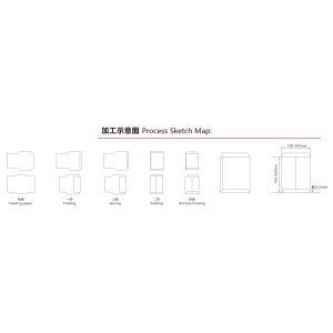 Fully Automatic Envelope Packaging Machine For Envelope Making 1.5kw Power