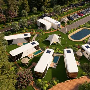 China Modular Tiny Space Capsule House Experience Next Level Accommodation on sale