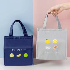 China 190T PVC Oxford Beach Foldable Lunch Bag Hot Food Delivery Bag factory