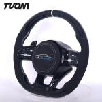 Luxury Alcantara Leather Mercedes Benz Steering Wheel Carbon Fiber Part Of Car
