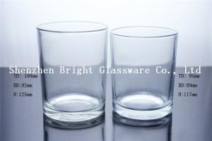 China glass cup supplier, glass candle holder for wholesale factory