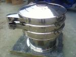 Food Particle Round Vibro Screen Machine / Vibration Sifter For Food Industry