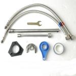 Stainless steel single handle kitchen faucet for home, EN817 certificated