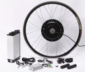 China Fat Tire Electric Bicycle Hub Conversion Kit 20Ah High Capacity Lithium Battery factory