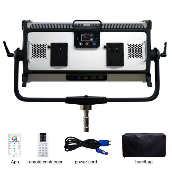 Dc 26v RGB LED Video Light Aluminum Alloy Panel Lights 300w Professional Film