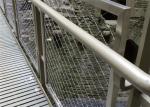 Ss316 60mm Hole Mesh Balustrade Panels 720mm Height