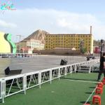 Exhibition 750kgs/M2 0.6m Height Aluminum Stage Platform