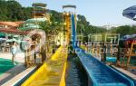 Colorful High Speed Adult Water Slide with Water Amusement Park Construction