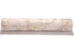 Grey Removable Embossed Floral Pattern Country Bathroom Wallpaper / Wall