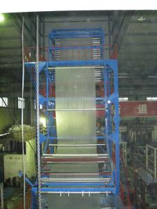 China Double Layer Co Extrusion LDPE PE Film Blowing Machine For Laminated Film factory