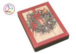 Fancy Chocolate Packaging Boxes Coated Paper Lovely Feature OEM Service