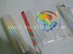 Transparent BOPP Holographic Packaging Film For UV Casting Cure Packaging