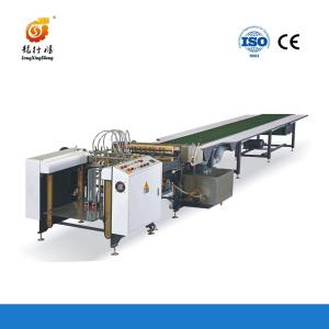 China Automatic Feeder Paper Feeding Gluing Machine For Rigid Box Making factory