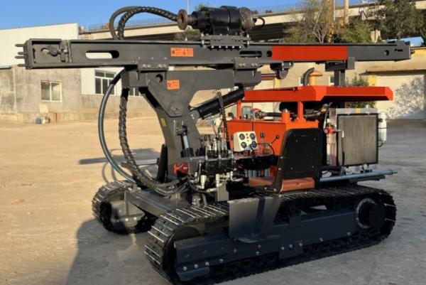 MULTIFUNCTONAL PHOTOVOLTAIC DRILING RIG for excavator attachment for Photovoltai