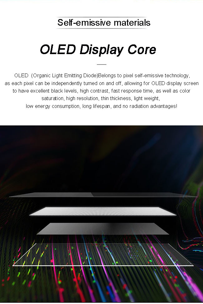 Retail Store Clear OLED Screen Interactive Small Transparent OLED Display