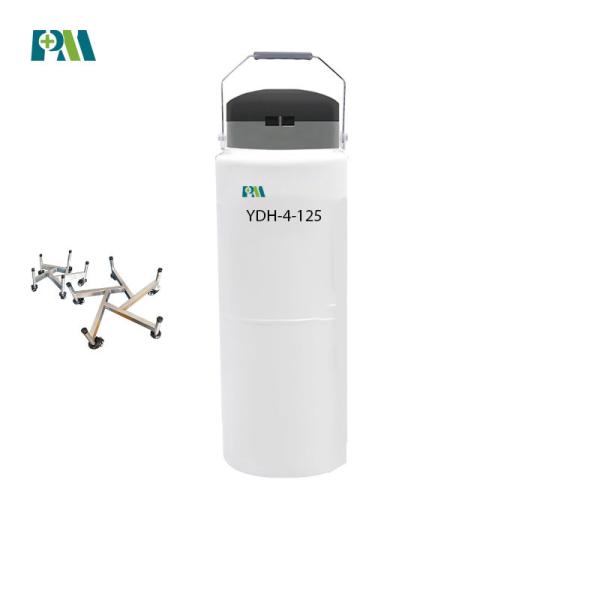 4L Medical Dry Shipper Nitrogen Tank For Deep Cryogenic Sample Transport /