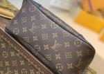 Ladies Odeon Chain 27cm Single Strap Shoulder Handbags Brown