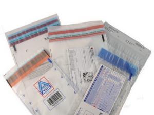China Plastic Packaging Bags LDPE Tamper Evident Envelopes factory