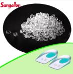 Transparent 10A-95A Hardness TPE Raw Granules For Insoles and Foot Care Products
