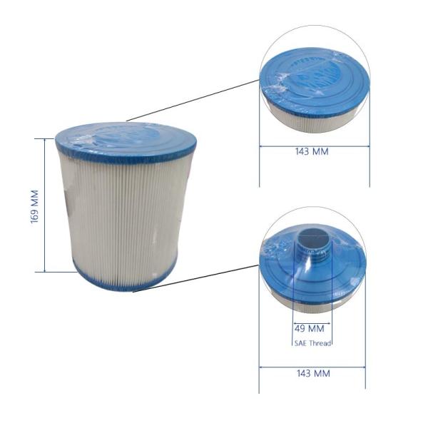 Durable Swimming Pool Cartridge Filter JS-1 hot tub spa outdoor water filter Chinese replacement spa filters