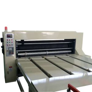 2600mm Chain Feeder Manual Corrugated Paper Cutting Machine Semi Auto