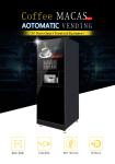 High Quality School Smart Touch Screen Coffee Vending Machine