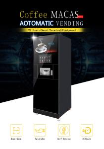 China High Efficiency Free Standing Touch Screen Coffee Vending Machine factory