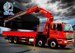16T Truck Mounted Crane Lorry Crane Truck With Crane Right Hand Type Can Be